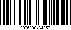 Código de barras (EAN, GTIN, SKU, ISBN): '3036880464752'
