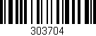 Código de barras (EAN, GTIN, SKU, ISBN): '303704'