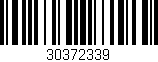 Código de barras (EAN, GTIN, SKU, ISBN): '30372339'