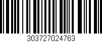 Código de barras (EAN, GTIN, SKU, ISBN): '303727024763'