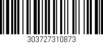Código de barras (EAN, GTIN, SKU, ISBN): '303727310873'