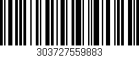 Código de barras (EAN, GTIN, SKU, ISBN): '303727559883'