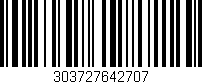 Código de barras (EAN, GTIN, SKU, ISBN): '303727642707'