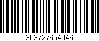Código de barras (EAN, GTIN, SKU, ISBN): '303727654946'