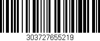 Código de barras (EAN, GTIN, SKU, ISBN): '303727655219'