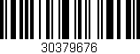 Código de barras (EAN, GTIN, SKU, ISBN): '30379676'