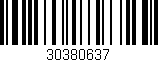 Código de barras (EAN, GTIN, SKU, ISBN): '30380637'
