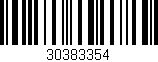 Código de barras (EAN, GTIN, SKU, ISBN): '30383354'