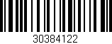 Código de barras (EAN, GTIN, SKU, ISBN): '30384122'