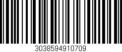 Código de barras (EAN, GTIN, SKU, ISBN): '3038594910709'
