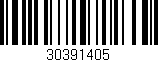 Código de barras (EAN, GTIN, SKU, ISBN): '30391405'