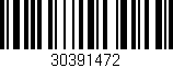 Código de barras (EAN, GTIN, SKU, ISBN): '30391472'
