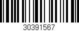 Código de barras (EAN, GTIN, SKU, ISBN): '30391567'