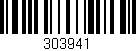 Código de barras (EAN, GTIN, SKU, ISBN): '303941'