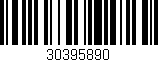 Código de barras (EAN, GTIN, SKU, ISBN): '30395890'