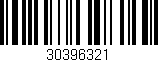 Código de barras (EAN, GTIN, SKU, ISBN): '30396321'