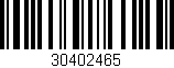 Código de barras (EAN, GTIN, SKU, ISBN): '30402465'