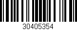 Código de barras (EAN, GTIN, SKU, ISBN): '30405354'
