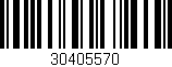 Código de barras (EAN, GTIN, SKU, ISBN): '30405570'