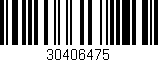 Código de barras (EAN, GTIN, SKU, ISBN): '30406475'