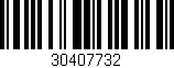 Código de barras (EAN, GTIN, SKU, ISBN): '30407732'