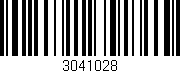 Código de barras (EAN, GTIN, SKU, ISBN): '3041028'