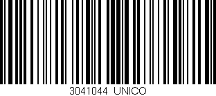 Código de barras (EAN, GTIN, SKU, ISBN): '3041044_UNICO'