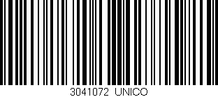 Código de barras (EAN, GTIN, SKU, ISBN): '3041072_UNICO'