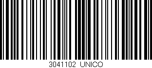 Código de barras (EAN, GTIN, SKU, ISBN): '3041102_UNICO'