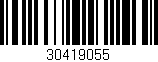 Código de barras (EAN, GTIN, SKU, ISBN): '30419055'