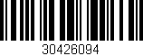 Código de barras (EAN, GTIN, SKU, ISBN): '30426094'