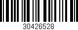 Código de barras (EAN, GTIN, SKU, ISBN): '30426528'