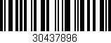 Código de barras (EAN, GTIN, SKU, ISBN): '30437896'