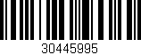 Código de barras (EAN, GTIN, SKU, ISBN): '30445995'
