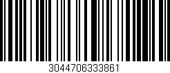 Código de barras (EAN, GTIN, SKU, ISBN): '3044706333861'