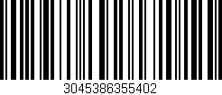 Código de barras (EAN, GTIN, SKU, ISBN): '3045386355402'