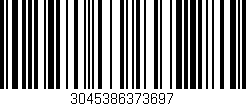 Código de barras (EAN, GTIN, SKU, ISBN): '3045386373697'