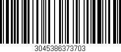Código de barras (EAN, GTIN, SKU, ISBN): '3045386373703'