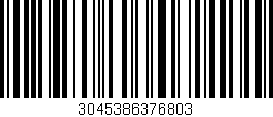 Código de barras (EAN, GTIN, SKU, ISBN): '3045386376803'