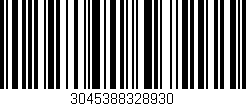 Código de barras (EAN, GTIN, SKU, ISBN): '3045388328930'