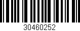 Código de barras (EAN, GTIN, SKU, ISBN): '30460252'