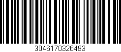 Código de barras (EAN, GTIN, SKU, ISBN): '3046170326493'
