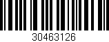 Código de barras (EAN, GTIN, SKU, ISBN): '30463126'