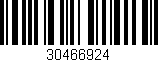 Código de barras (EAN, GTIN, SKU, ISBN): '30466924'