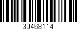 Código de barras (EAN, GTIN, SKU, ISBN): '30468114'