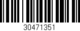 Código de barras (EAN, GTIN, SKU, ISBN): '30471351'