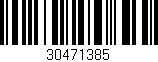 Código de barras (EAN, GTIN, SKU, ISBN): '30471385'