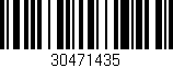 Código de barras (EAN, GTIN, SKU, ISBN): '30471435'