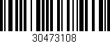 Código de barras (EAN, GTIN, SKU, ISBN): '30473108'