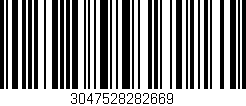 Código de barras (EAN, GTIN, SKU, ISBN): '3047528282669'